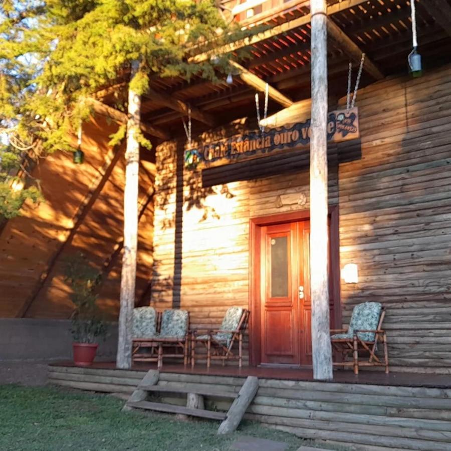 Chale Estancia Ouro Verde Lages Exterior foto