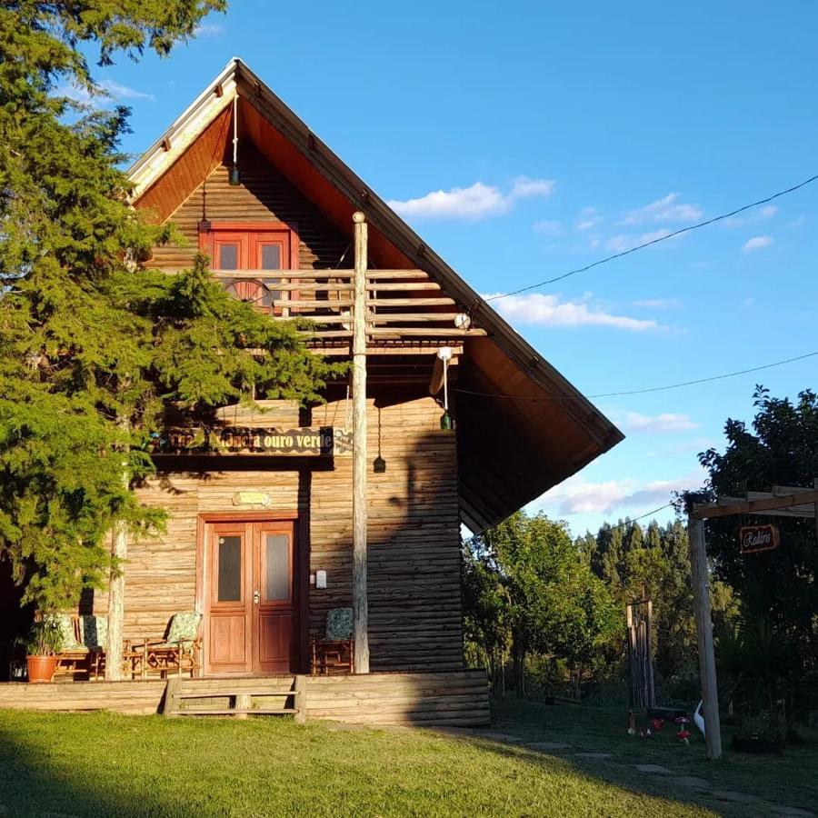 Chale Estancia Ouro Verde Lages Exterior foto